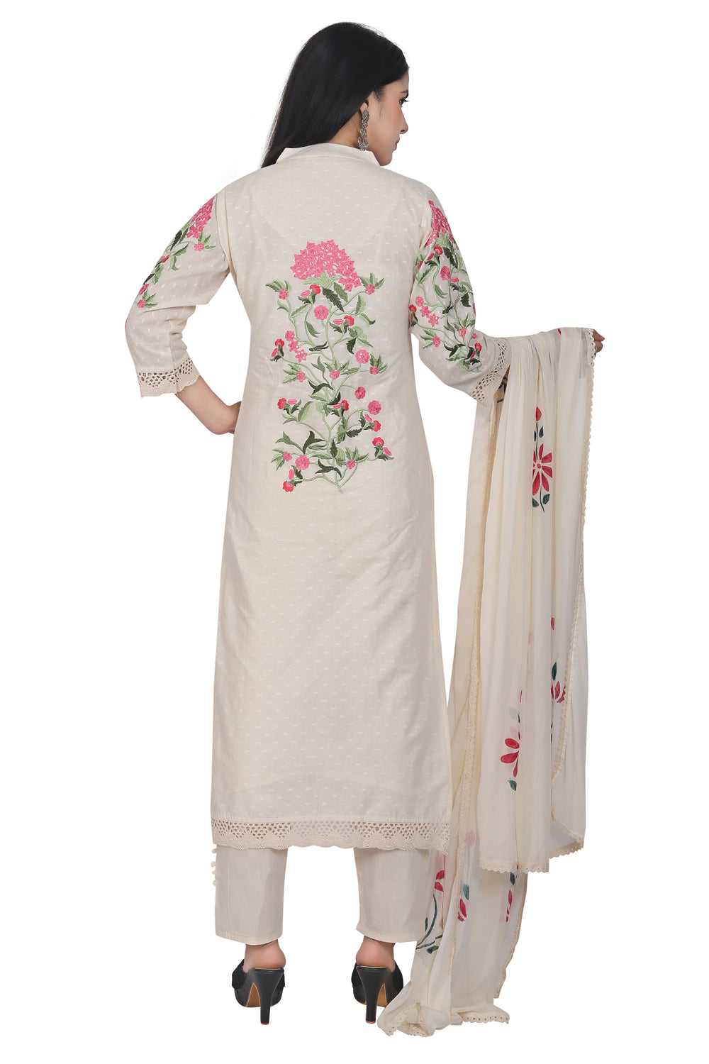 White Hansika 3 Piece Set