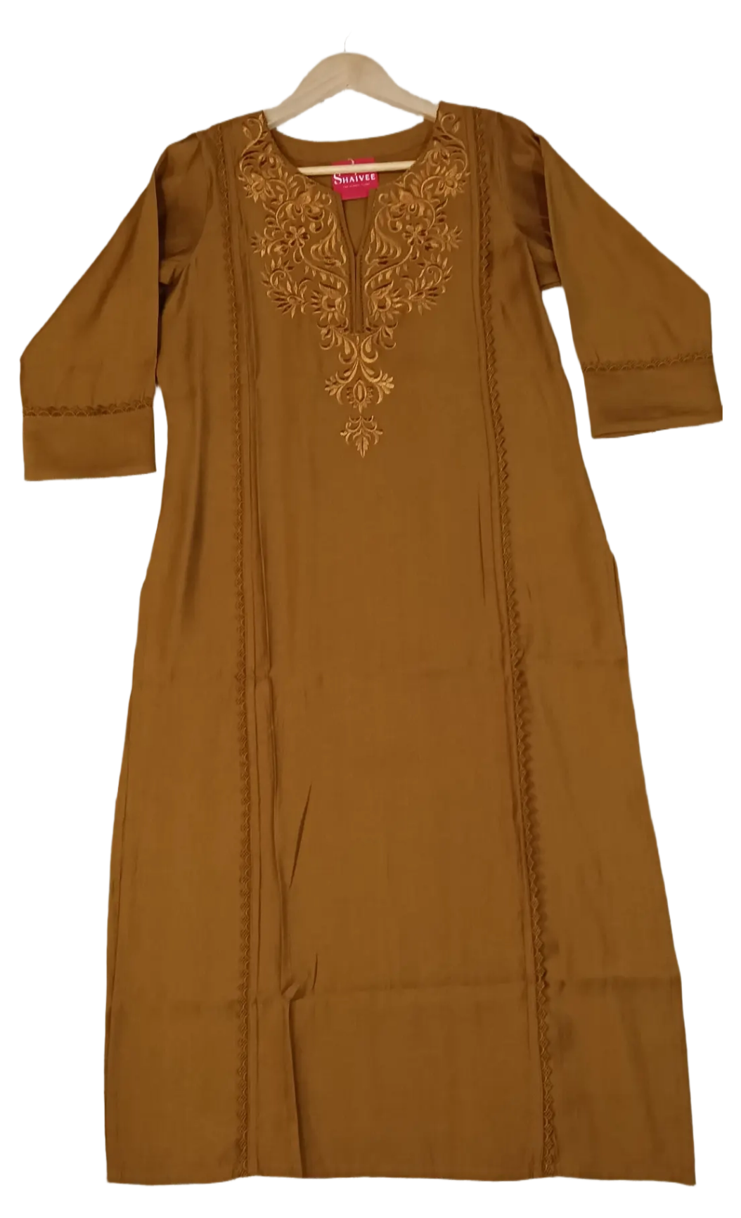 Yellow Ochre Rajasi Kurti
