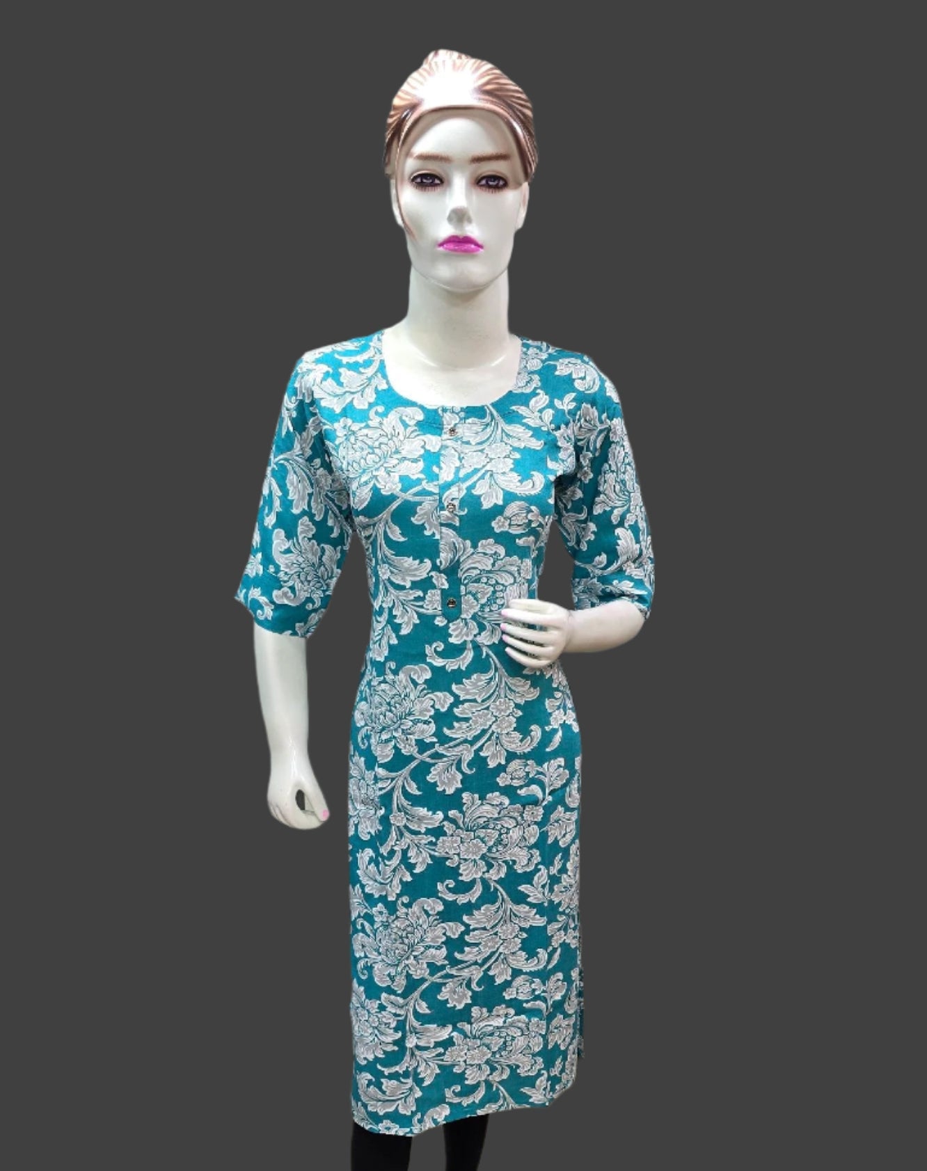 Blue Anika Kurti