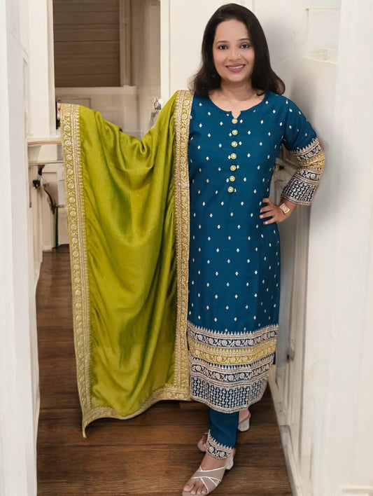 Blue Jia 3 Piece Set