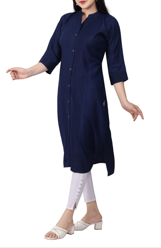 Dark Blue Veera Kurti