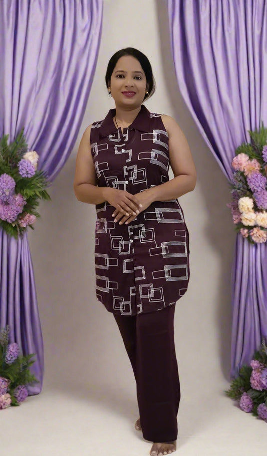 Lavender Asha Co-ord Set