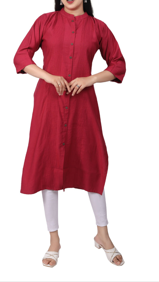 Dark Pink Veera Kurti