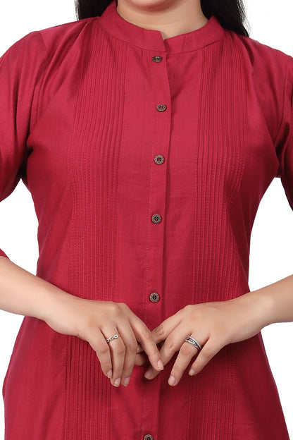 Dark Pink Veera Kurti