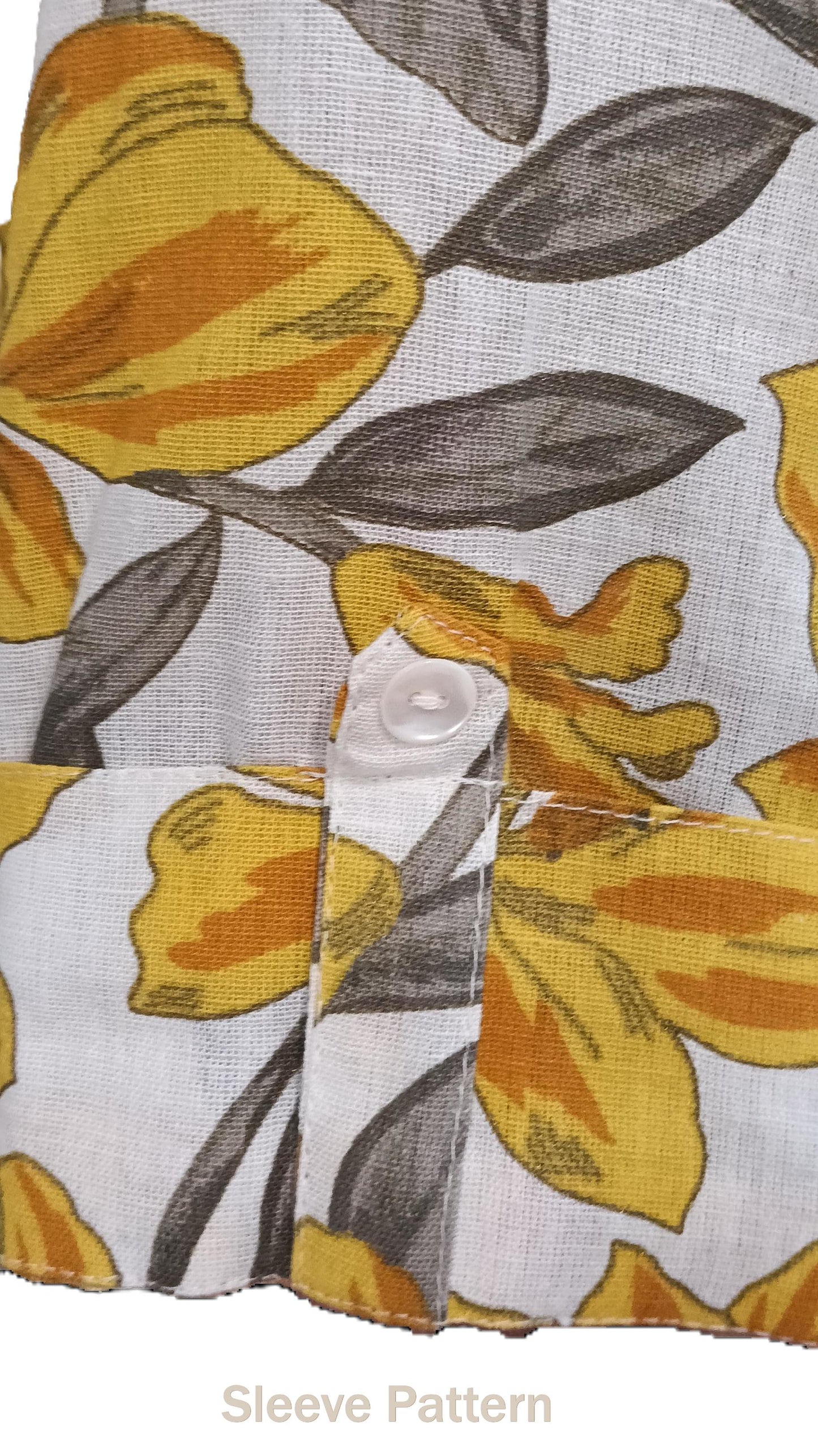 Sleeve of a Floral Print Kurti