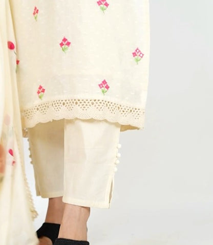 White Hansika 3 Piece Set