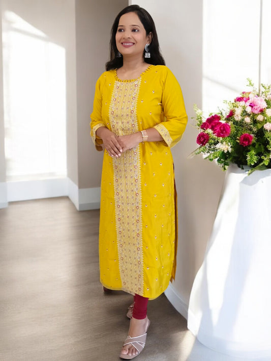 Krisha Soft Silk Kurti